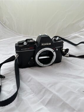 Konica Autoreflex TC 35mm SLR Camera Body TESTED WORKS!!